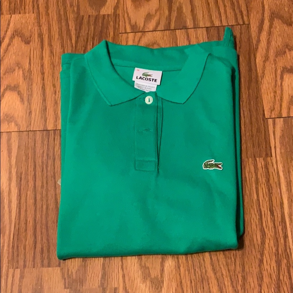 Lacoste Green Polo